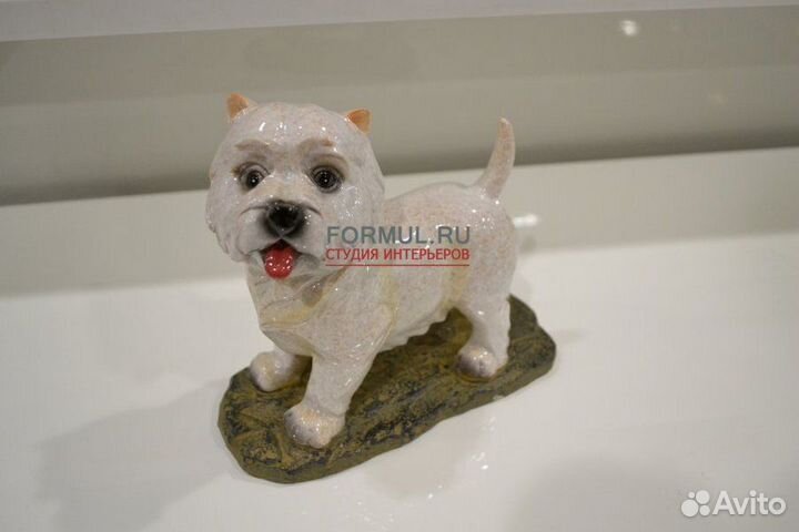 225786 Статуэтка Авторская работа Болонка