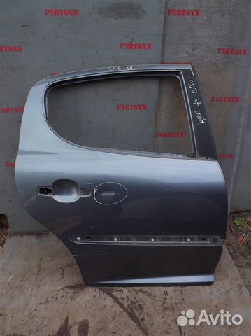 Дверь задняя правая Пежо 207