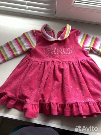 Платье для девочки 86