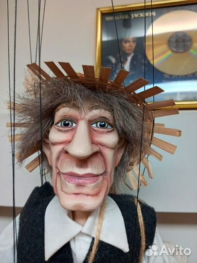 Чешская коллекционная марионетка «путник»