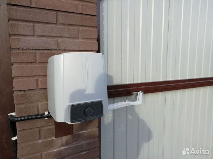 Автоматика для распашных ворот Установка под ключ