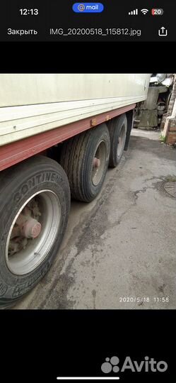 Mercedes-Benz Actros с полуприцепом, 2003