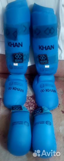 Защита голени и стопы для каратэ