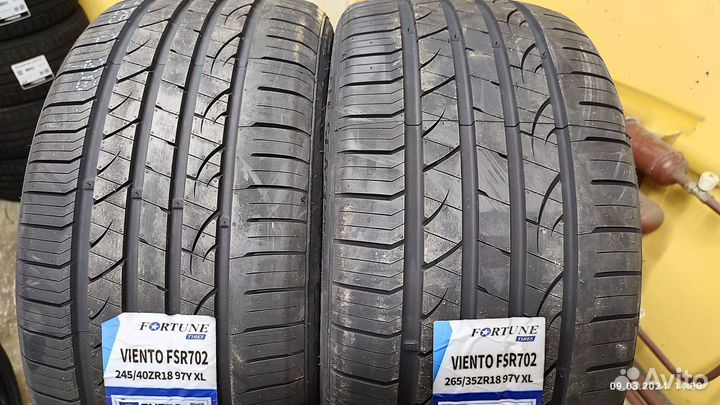 Fortune FSR702 245/40 R18 и 265/35 R18 97Y