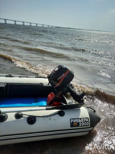Лодка пвх ривьера 2900 и мтор ндх5 четырёхтактный