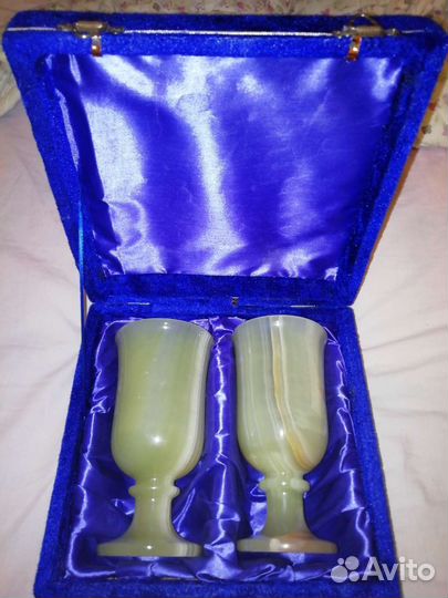 Бокалы из натурального камня