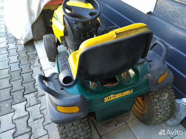 Садовый трактор райдер