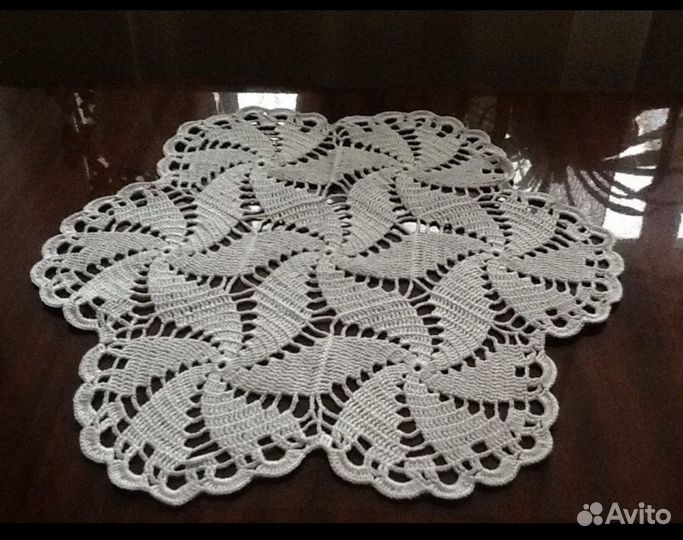 Вяжу скатерти, салфетки крючком