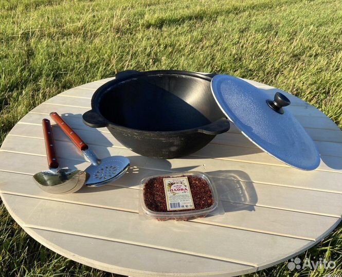 Кaзан чугунный 4л