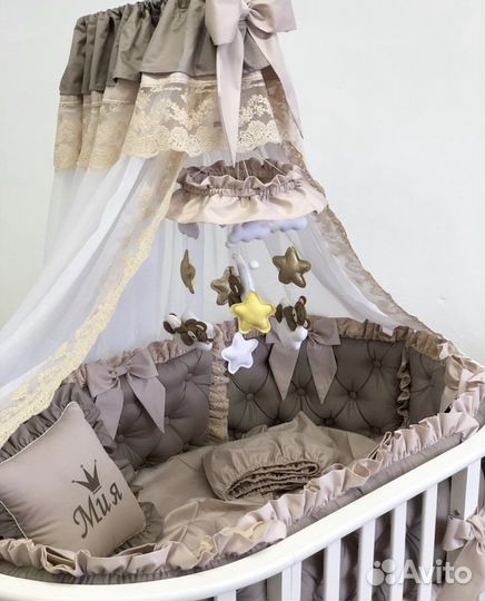 Бортики в кроватку