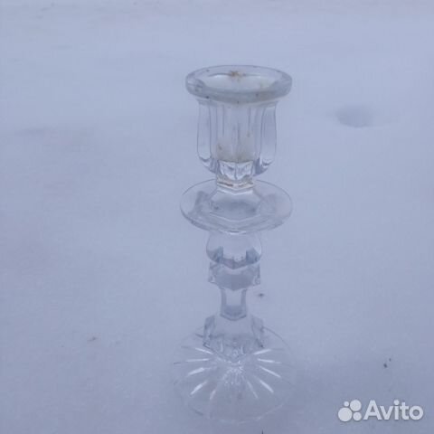 Подсвечник хрустальный СССР
