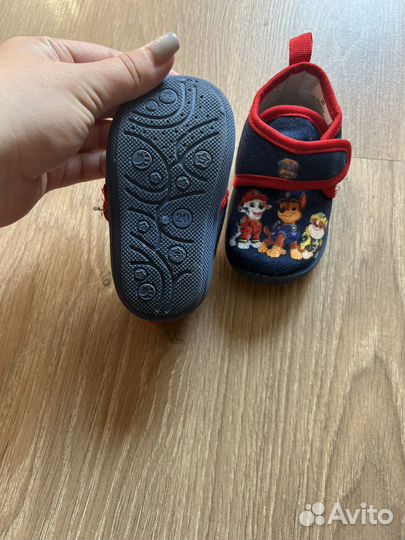 Тапочки домашние детские