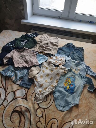 Детские вещи пакетом на мальчика
