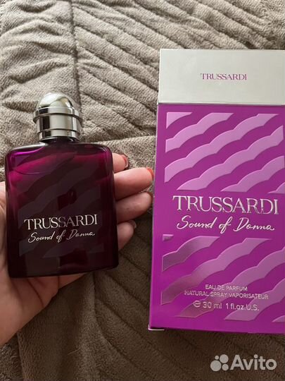 Trussardi sound of donna оригинал, шлейфовый