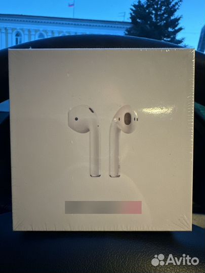 Беспроводные наушники apple airpods 2