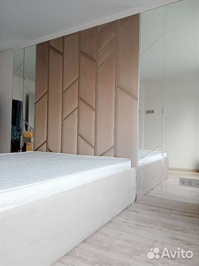 Мягкие стеновые панели и кровати