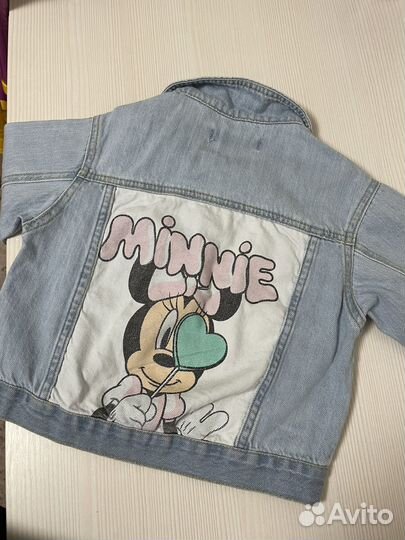 Джинсовая куртка для девочки