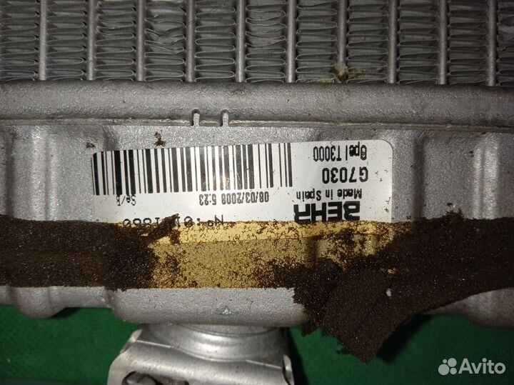 Opel Zafira (B) II радиатор отопителя