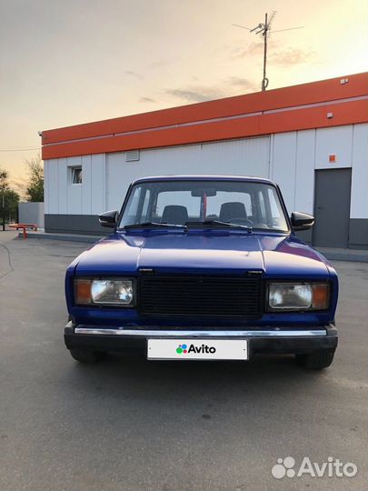 ВАЗ 2107 1.5 МТ, 1987, 500 км