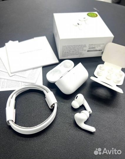 AirPods pro 2 с шумоподавлением (anc)