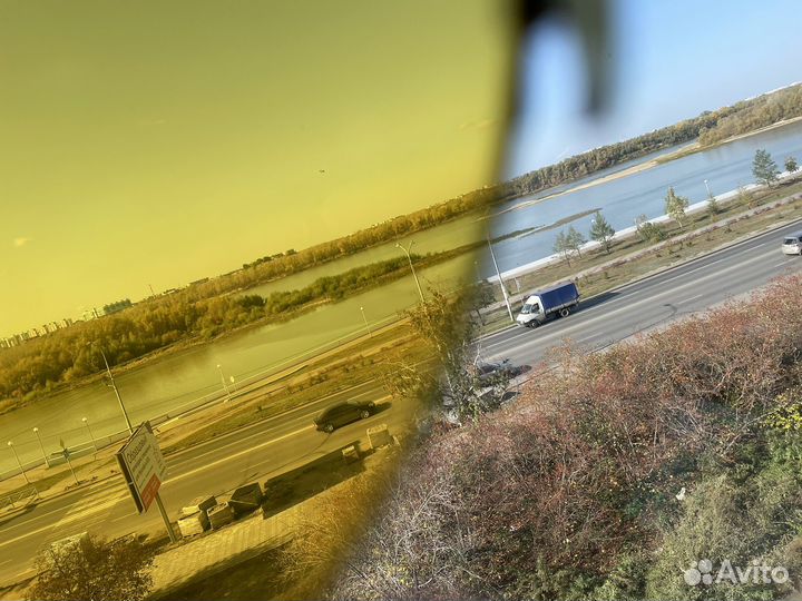 Очки желтые