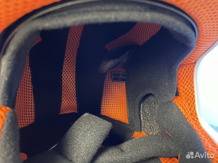 Мотошлем Fox V1 Goat Helmet Orange
