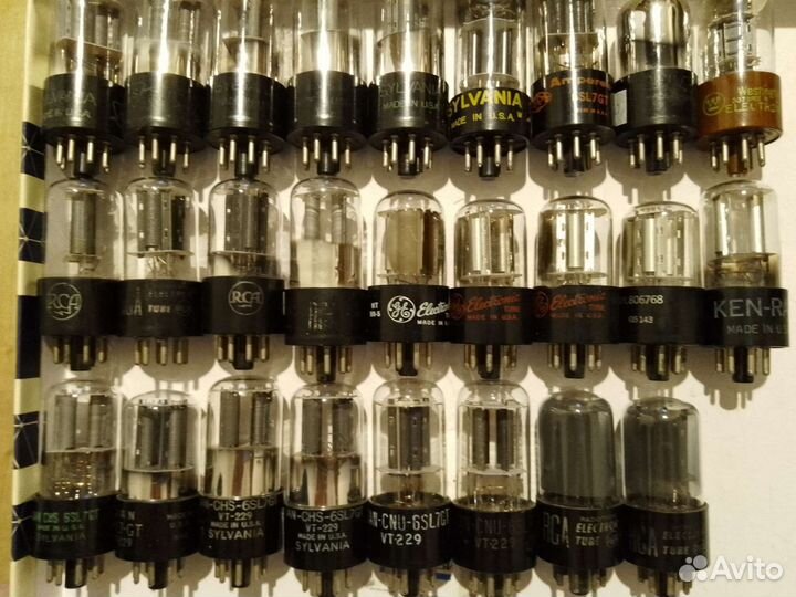 Радиолампы импортные