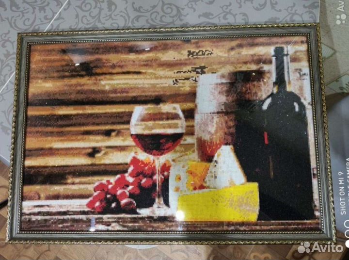 Готовая картина (алмазная мозайка)