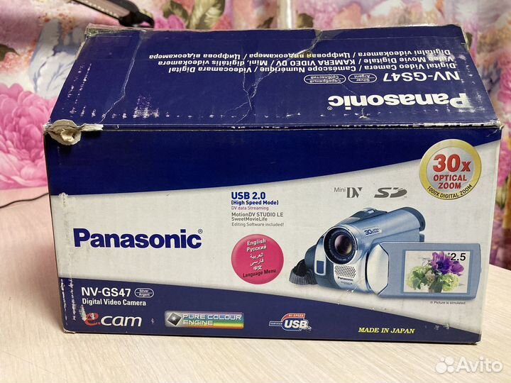 Видеокамера panasonic