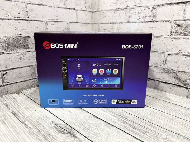 Автомагнитола 2din boss mini