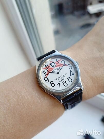 Часы СССР чайка -звезда углич редкие