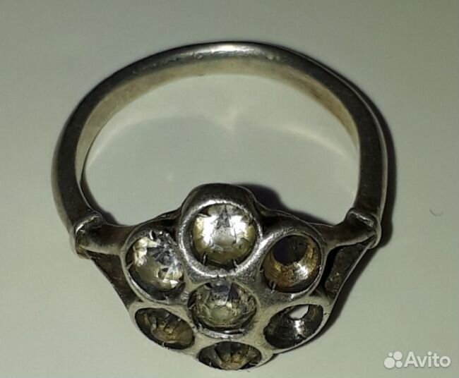 Серебряный перстень СССР