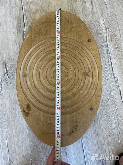 Балансборд, балансир овальный лабиринт