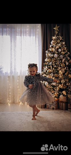 Платье для девочки 92