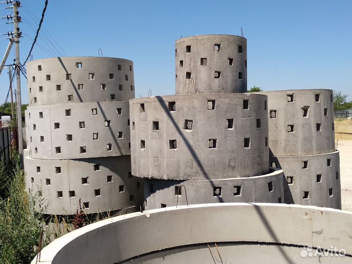 Кольцо бетонное для септика кс 10.9