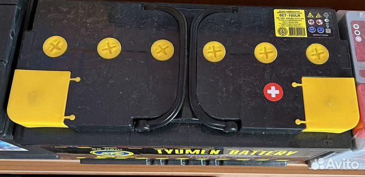 Новый Тюменский аккумулятор 100Ah