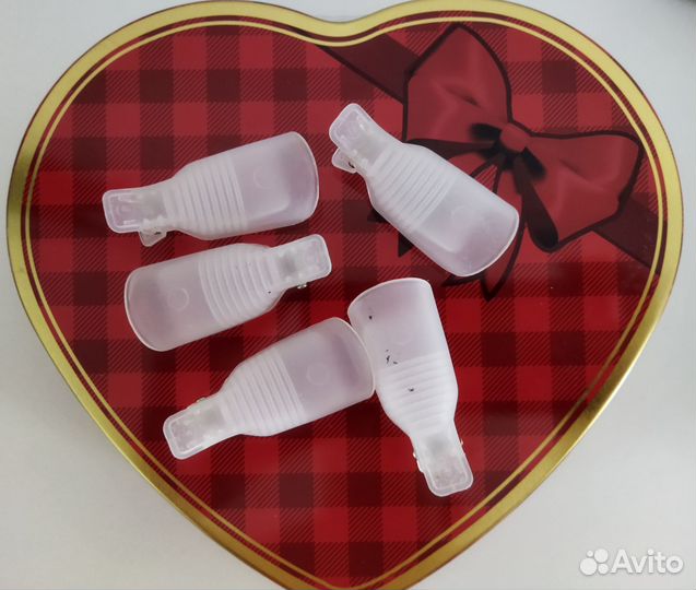 Отдам Зажимы для снятия гель-лака