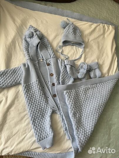 Комплект на выписку для мальчика