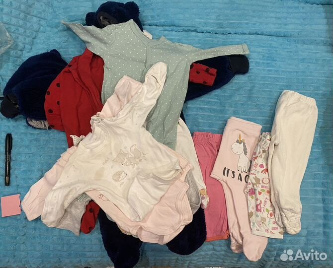 Одежда на девочку пакетом 56