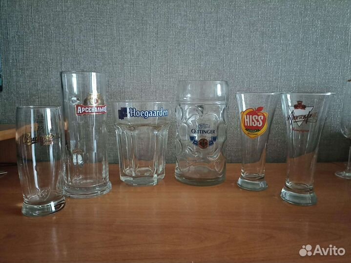 Пивные бокалы, кружки