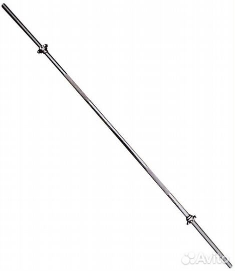 Гриф прямой хром. L-150см (R0228)