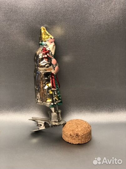 Елочные игрушки СССР на прищепке «Звездочет»