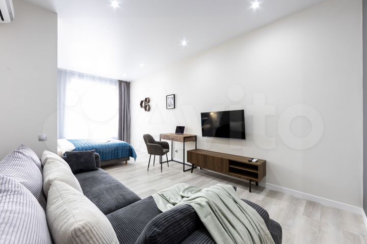 Квартира-студия, 45 м², 6/9 эт.