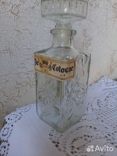 Хрустальный флакон СССР