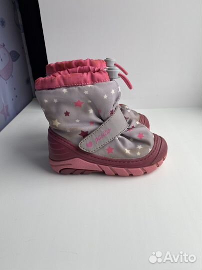 Зимние сапоги для девочки Papito 21