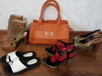 Пакет обуви и сумка для девушек