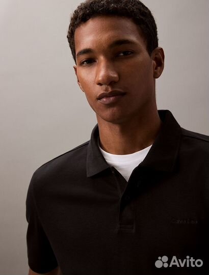 Поло Calvin Klein Liquid Touch Black Beauty