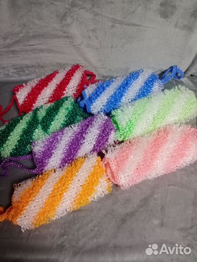 Мочалка ручной работы