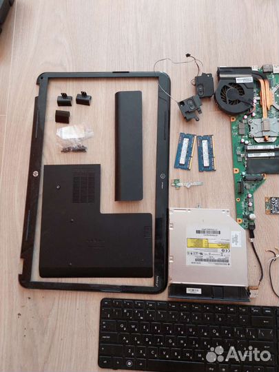 Ноутбук HP G7 2053er по частям