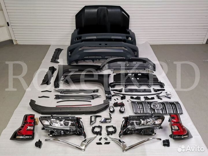 Рестайлинг Toyota Land Cruiser Prado 150 2018+